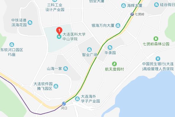 大連醫科大學中山學院地址在哪里