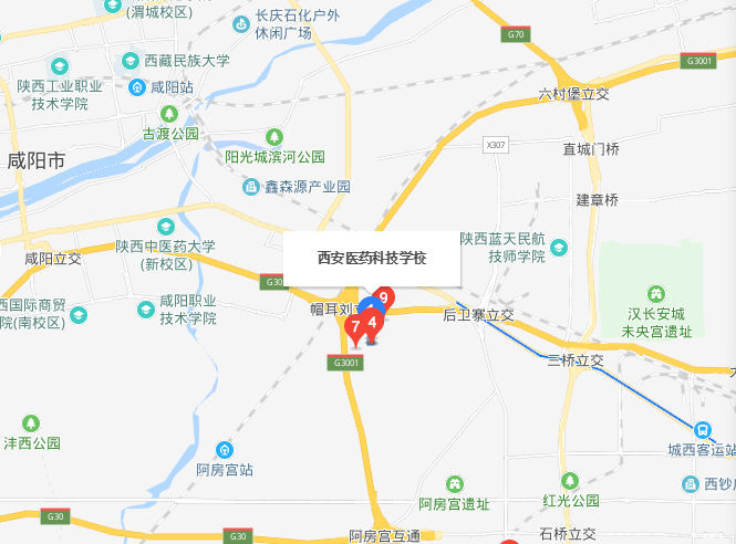 西安醫(yī)藥科技職業(yè)學校2019年地址在哪里