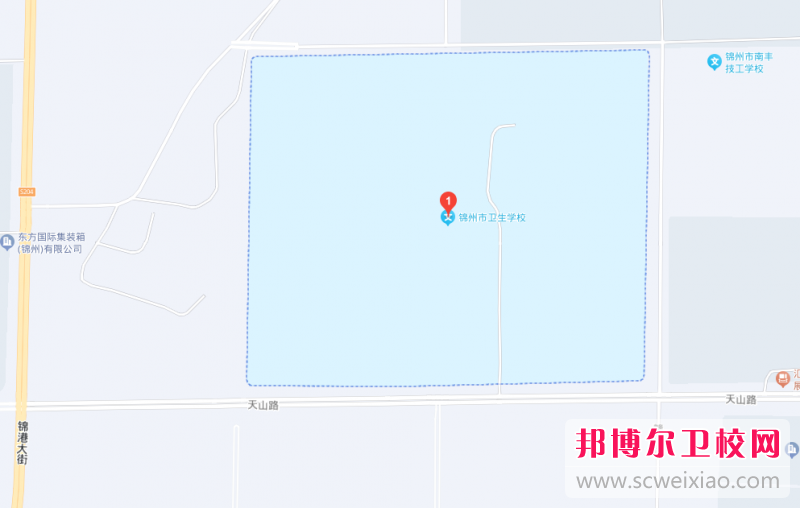 錦州市衛生學校地址在哪里，哪個地區，哪個城市?