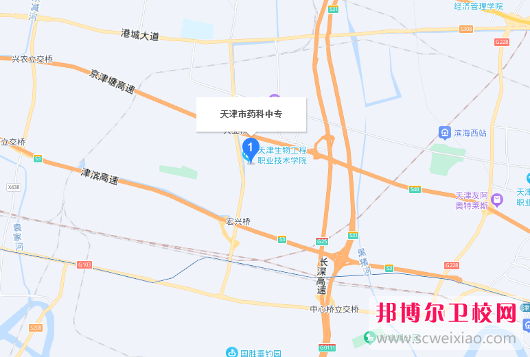 天津市藥科中等專業(yè)學校地址在哪里，哪個地區(qū)，哪個城市?