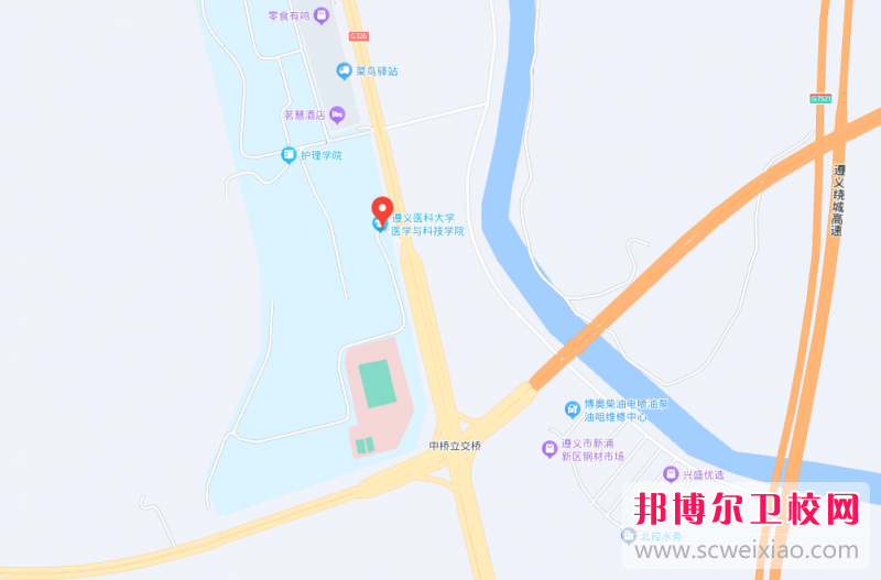 遵義醫科大學醫學與科技學院地址在哪里，哪個地區，哪個城市?